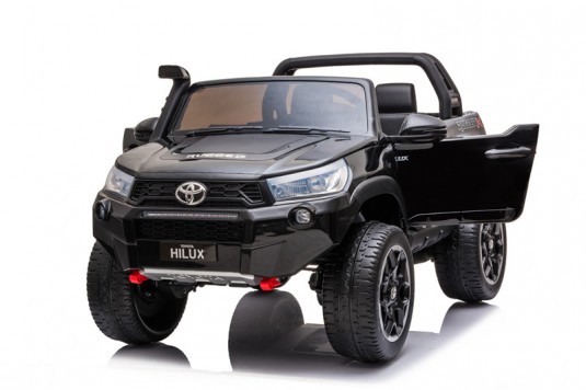 Детский электромобиль Toyota Hilux (DK-HL850) черный глянец