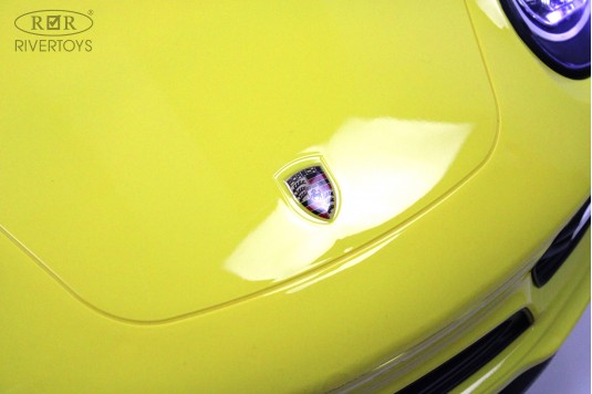Детский электромобиль F333FF желтый глянец