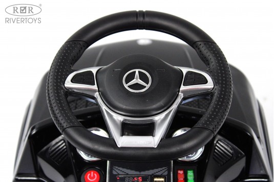 Детский толокар Mercedes-AMG GLS 63 (HL600) черный