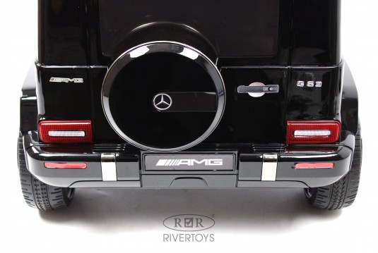 Детский электромобиль Mercedes-Benz G63 (T999TT) черный глянец