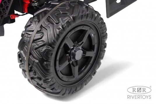 Детский электромобиль K555KK 4WD 24V розовый