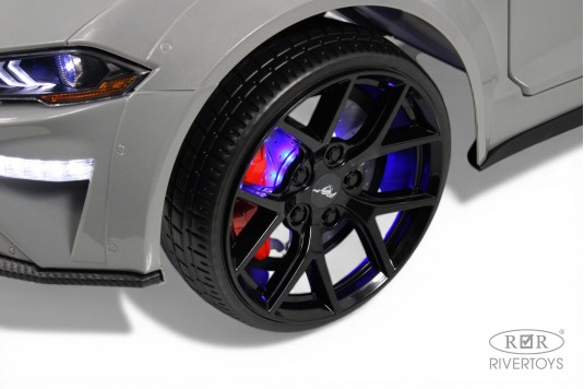 Детский электромобиль Ford Mustang GT (A222MP) серый