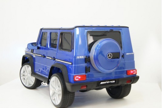 Детский электромобиль Мercedes-Benz AMG G65 синий глянец