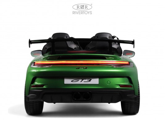 Детский электромобиль Porsche 911 GT3 (Y911YY) зеленый глянец Детский электромобиль Porsche 911 GT3 (Y911YY) зеленый глянец