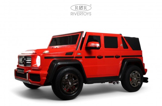 Детский электромобиль Mercedes-Maybach G650 Landaulet (M999MM) красный