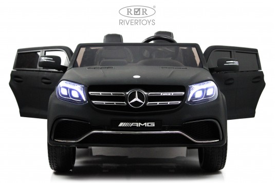 Детский электромобиль Mercedes-Benz GLS63 4WD (HL228) черный матовый