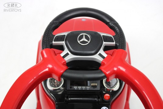 Детский толокар Mercedes-Benz GL63 (A888AA-H) красный