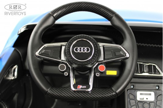 Детский электромобиль AUDI R8 (M333MM) синий