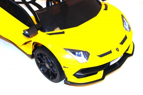 Детский электромобиль Lamborghini Aventador SVJ (A333MP-A) желтый