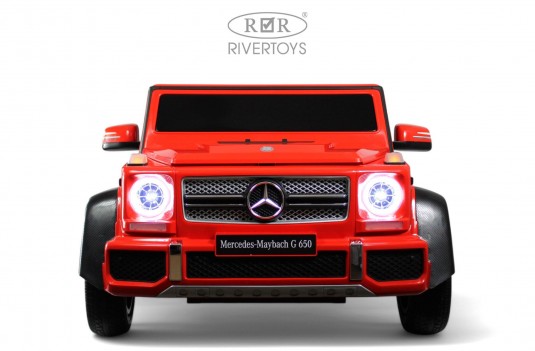 Детский электромобиль Mercedes-Maybach G650 Landaulet (M999MM) красный