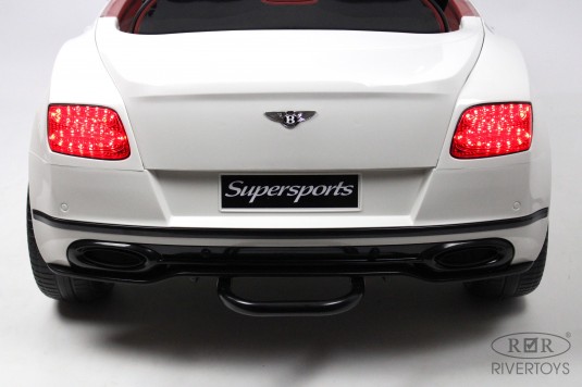 Детский электромобиль Bentley Supersport (JE1155) белый