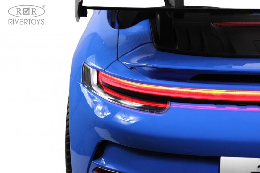 Детский электромобиль Porsche 911 GT3 (Y911YY) синий глянец Детский электромобиль Porsche 911 GT3 (Y911YY) синий глянец