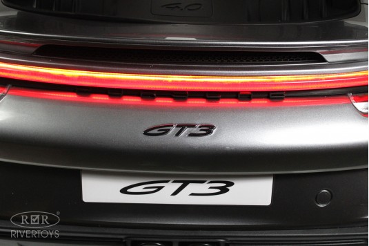 Детский электромобиль Porsche 911 GT3 (Y911YY) серый глянец Детский электромобиль Porsche 911 GT3 (Y911YY) серый глянец