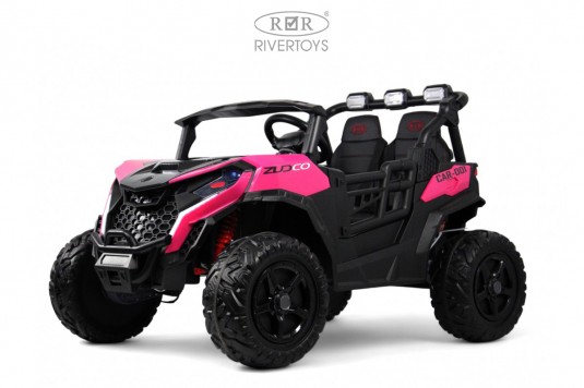Детский электромобиль K555KK 4WD 24V розовый