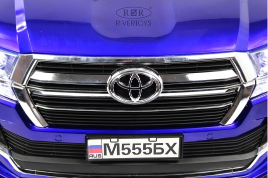 Детский электромобиль М555БХ синий глянец