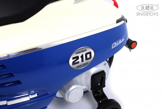 Детский электромотоцикл Z222ZZ синий