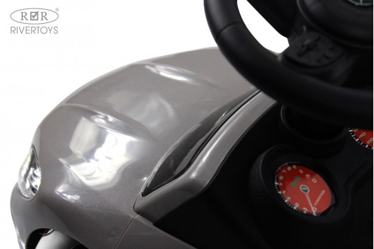 Детский толокар Z004ZZ-M серый