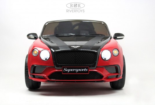 Детский электромобиль Bentley Supersport (JE1155) красно-черный