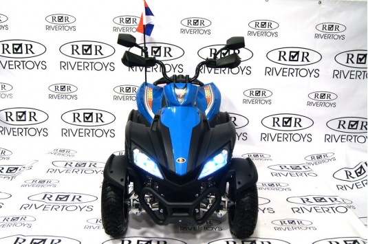 Детский электроквадроцикл P333PP синий