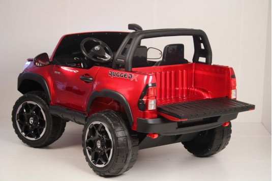Детский электромобиль Toyota Hilux (DK-HL850) вишневый глянец