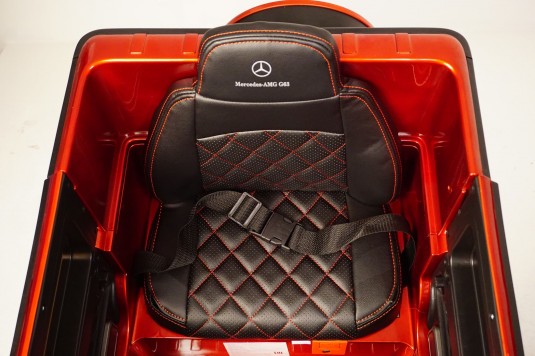 Детский электромобиль Mercedes-Benz G63 (K999KK) вишневый глянец