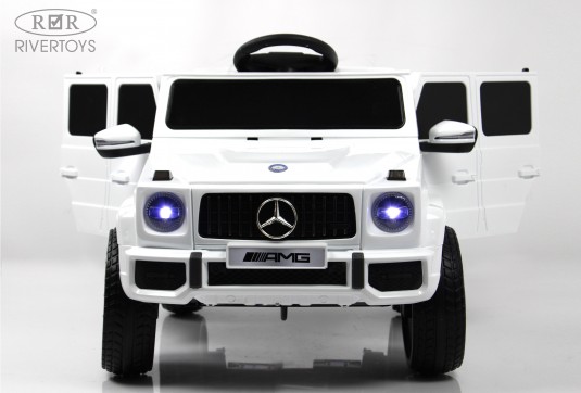 Детский электромобиль Mercedes-AMG G63 (G222GG) белый