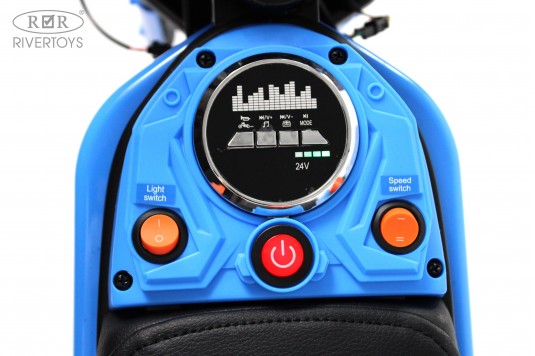 Детский электромотоцикл A005AA синий