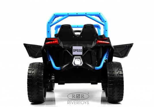 Детский электромобиль F888FF синий
