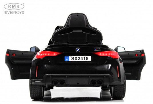 Детский электромобиль BMW M4 (A004AA) черный глянец