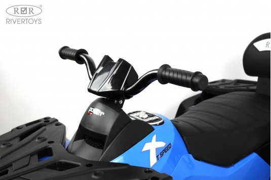 Детский электроквадроцикл T001TT 4WD синий