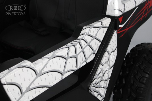 Детский электромобиль A707AA LUX NEW 4WD белый Spider Детский электромобиль A707AA LUX NEW 4WD белый Spider