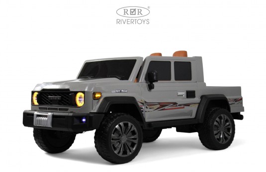 Детский электромобиль Pick-Up E555KX серый