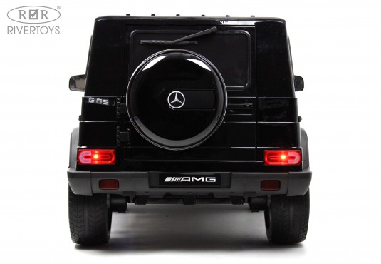 Детский электромобиль Мercedes-Benz AMG G65 4WD черный глянец