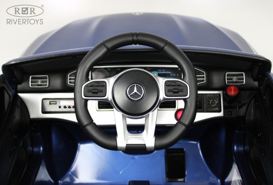 Детский электромобиль Mercedes-Benz GLE 53 (P333BP) синий глянец