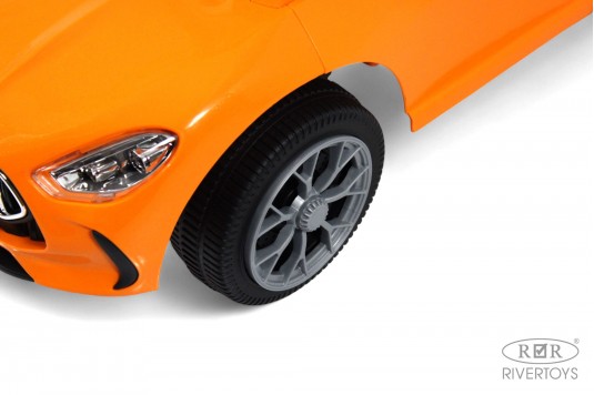 Детский толокар Z004ZZ-M оранжевый