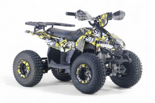 Детский электроквадроцикл LEON 48V желтый Special