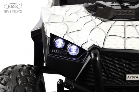 Детский электромобиль A707AA LUX NEW 4WD белый Spider Детский электромобиль A707AA LUX NEW 4WD белый Spider