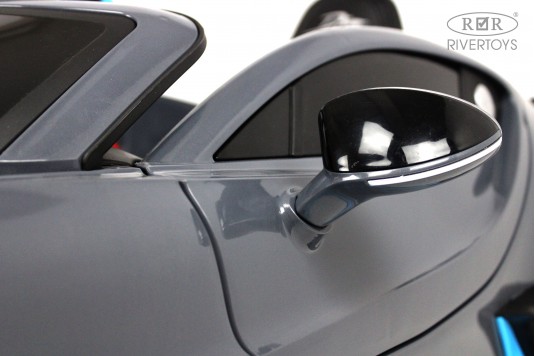 Детский электромобиль Bugatti Divo (HL338) серый