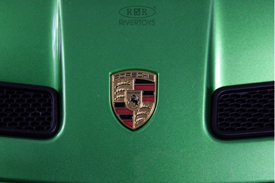 Детский электромобиль Porsche 911 GT3 (Y911YY) зеленый глянец Детский электромобиль Porsche 911 GT3 (Y911YY) зеленый глянец