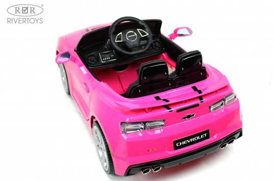 Детский электромобиль Chevrolet Camaro 2SS (HL558) розовый