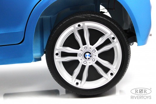 Детский электромобиль BMW X6M (JJ2199) синий глянец