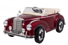 Детский электромобиль Mercedes-Benz 300S красный глянец