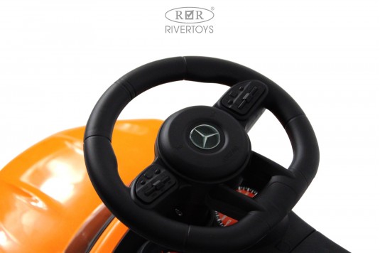 Детский толокар Z004ZZ-M оранжевый