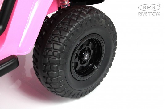 Детский электромобиль P999BP розовый