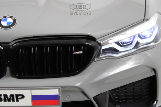 Детский электромобиль BMW M5 Competition (A555MP) серый