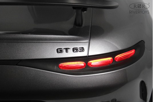 Детский электромобиль Mercedes Benz GT63 Y001YY серый глянец Детский электромобиль Mercedes Benz GT63 Y001YY серый глянец