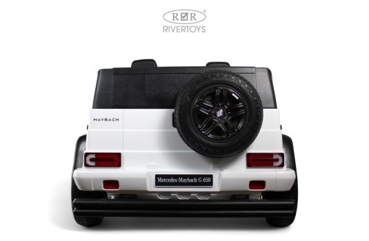 Детский электромобиль Mercedes-Maybach G650 Landaulet (M999MM) белый