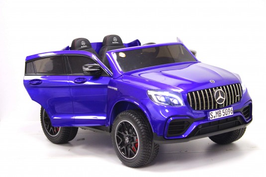 Детский электромобиль Mercedes-Benz GLC63 S 4WD (H111HH) синий глянец