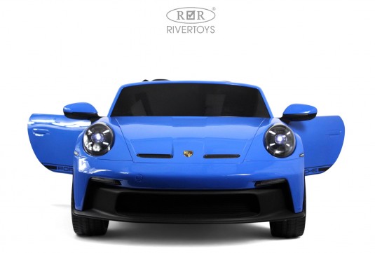 Детский электромобиль Porsche 911 GT3 (Y911YY) синий глянец Детский электромобиль Porsche 911 GT3 (Y911YY) синий глянец