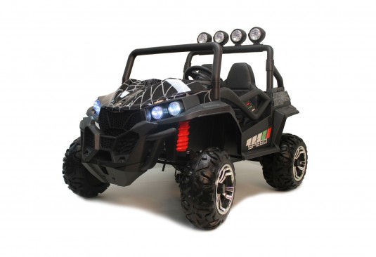 Детский электромобиль T888TT 4WD 24V черный Spider